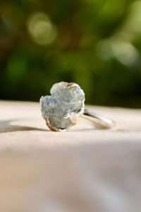 ElementaJewels Aquamarine Crystal Ring