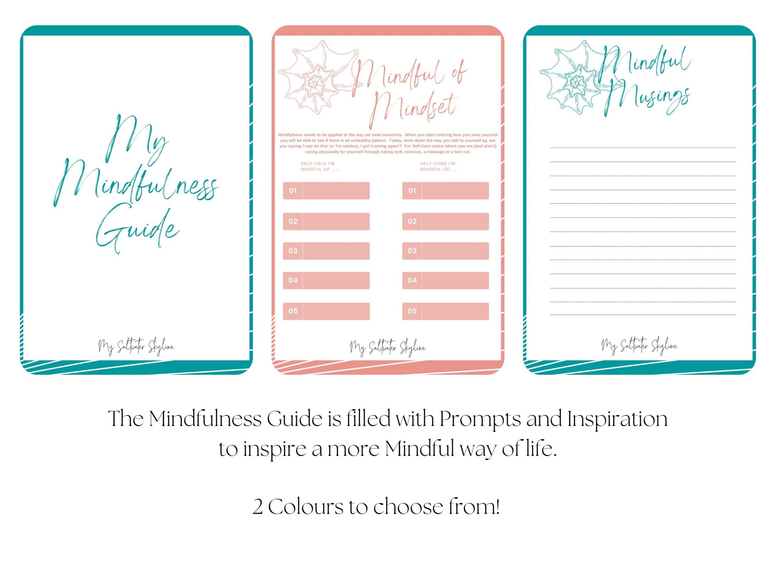 My Mindset Bundle Printable Guidebook - 40 Pages image 4