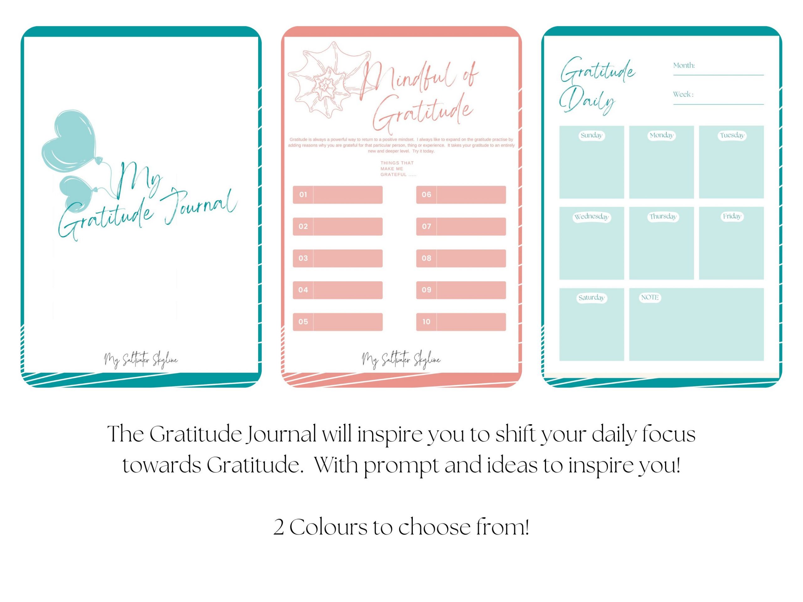 My Mindset Bundle Printable Guidebook - 40 Pages image 2