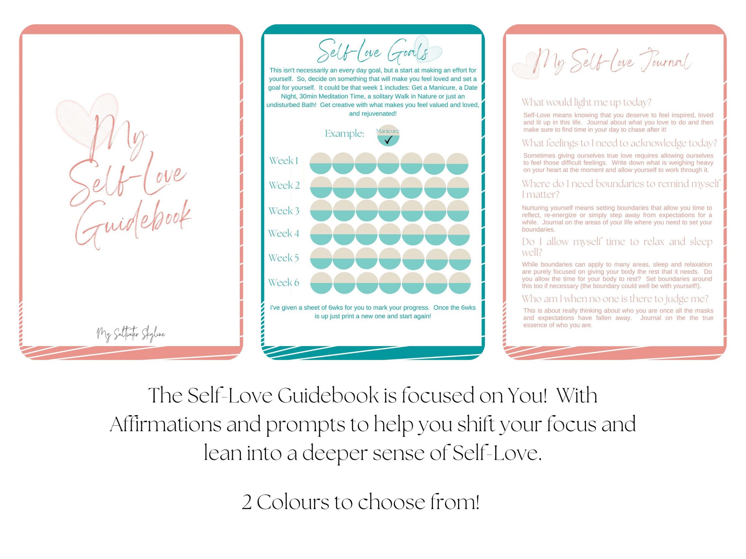 My Mindset Bundle Printable Guidebook - 40 Pages image 3
