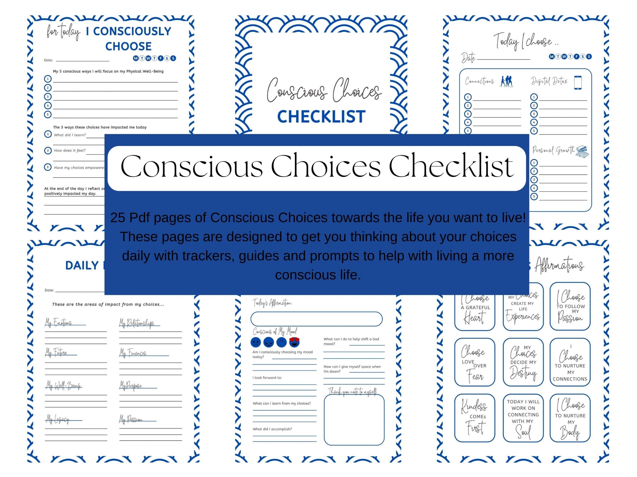 Etsy Conscious Choices Listing Blue