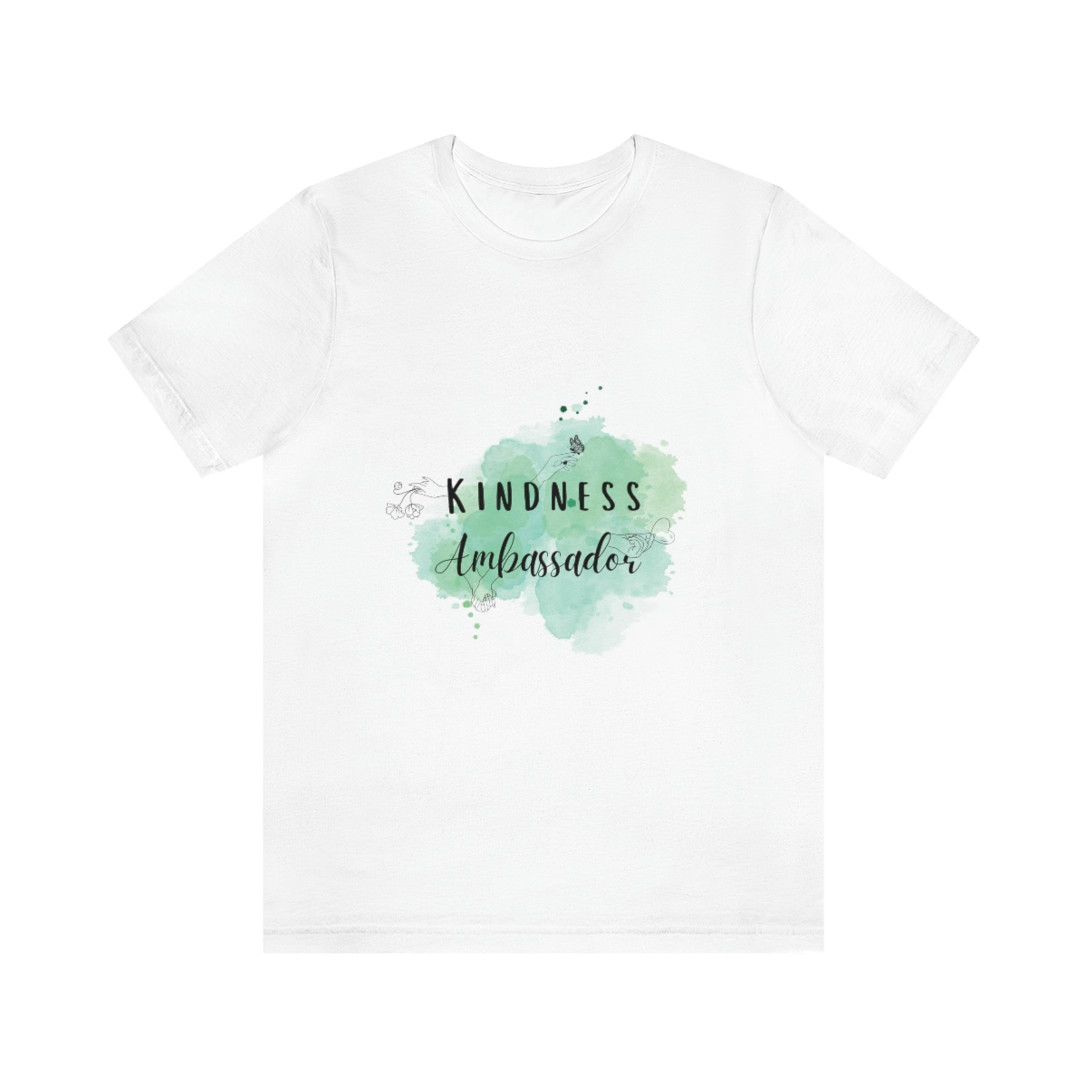 Kindness Ambassador Classic T Shirt Teal image 2