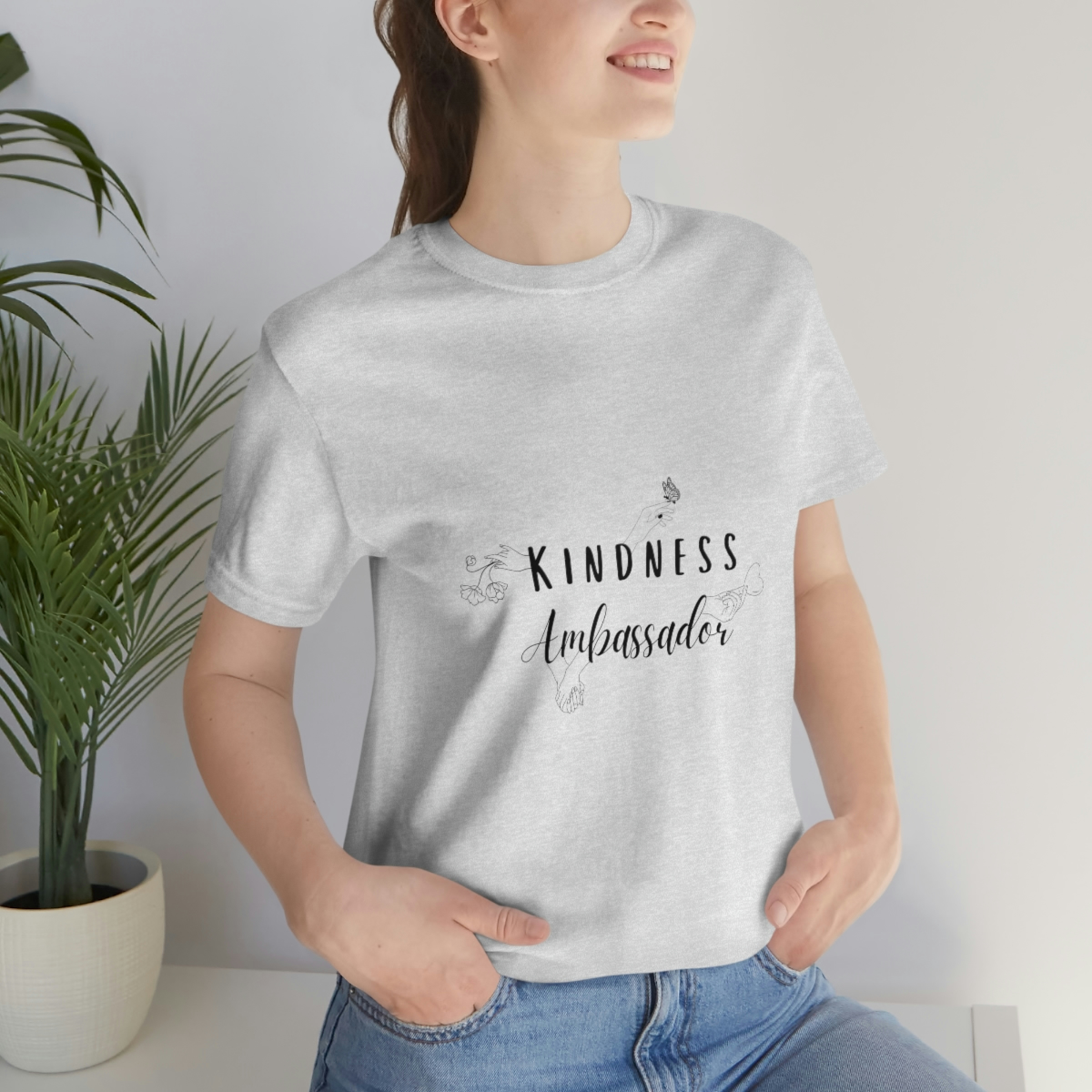 Kindness Ambassador T Shirt White image 9