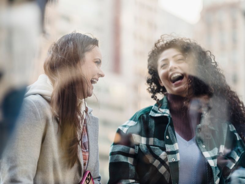 women-laughing-positive-outlook-on-life-blog-post